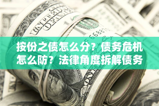 北京按份之债怎么分？债务危机怎么防？法律角度拆解债务分配与风险自保指南