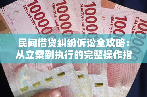 北京民间借贷纠纷诉讼全攻略：从立案到执行的完整操作指南