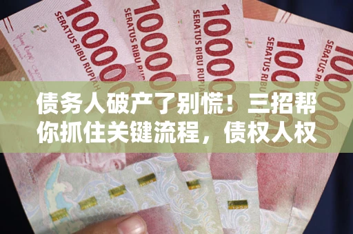 北京债务人破产了别慌！三招帮你抓住关键流程，债权人权益不再缩水