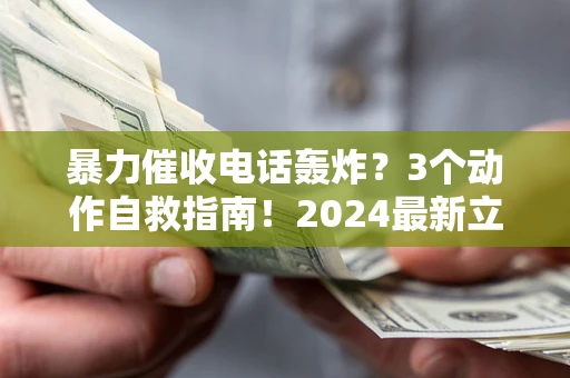 北京暴力催收电话轰炸？3个动作自救指南！2024最新立案标准全解析